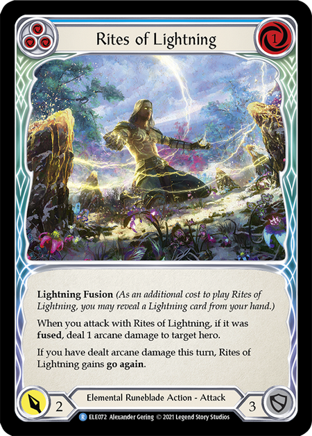Rites of Lightning (Blue) - TOA