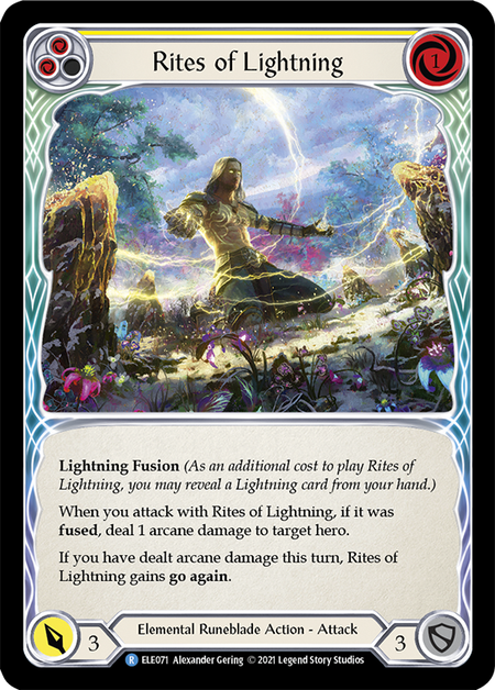 Rites of Lightning (Yellow) - TOA