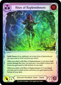 flesh and blood tales of aria rites of replenishment red toa foil