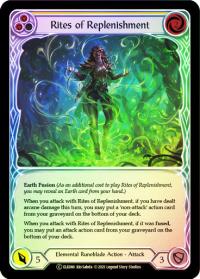 flesh and blood tales of aria rites of replenishment yellow toa foil