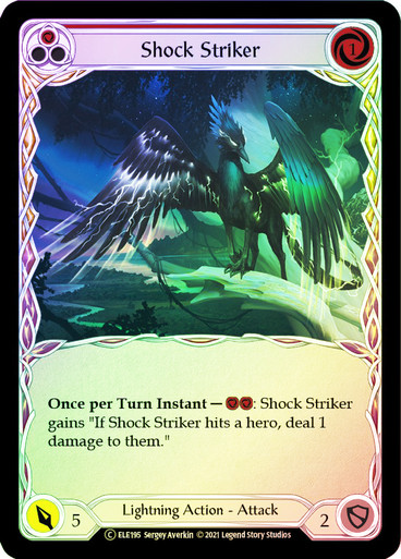 Shock Striker (Red) - TOA - Foil