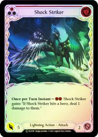 flesh and blood tales of aria shock striker red toa foil