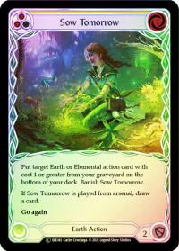 flesh and blood tales of aria sow tomorrow yellow toa foil