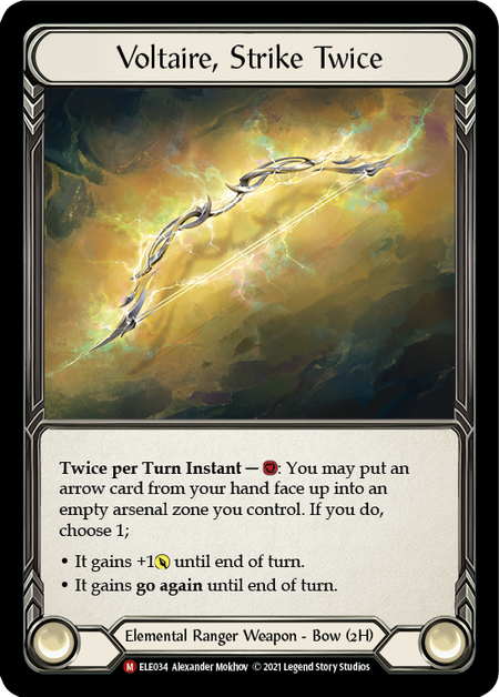 Voltaire, Strike Twice - TOA