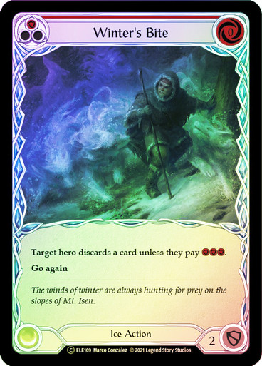 Winter's Bite (Red) - TOA - Foil