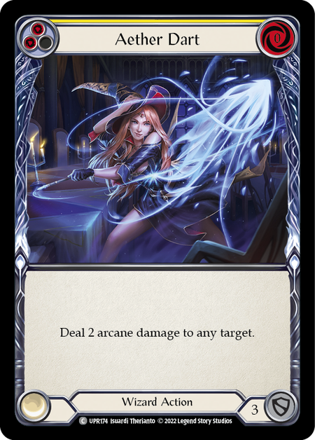 Aether Dart (Yellow) (Rainbow Foil)