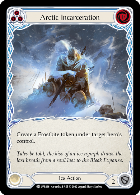 Arctic Incarceration (Blue) (Rainbow Foil)