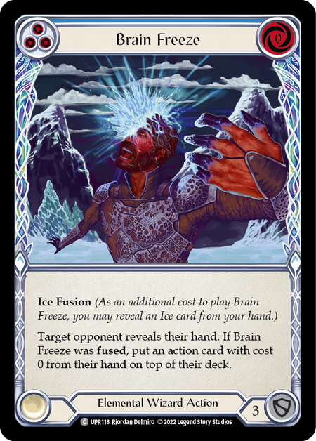 Brain Freeze (Blue) (Rainbow Foil)