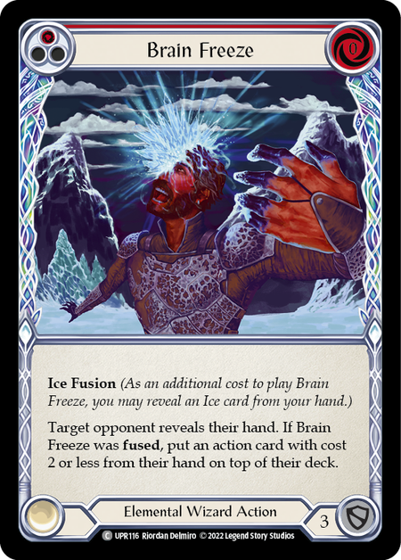 Brain Freeze (Red) (Rainbow Foil)