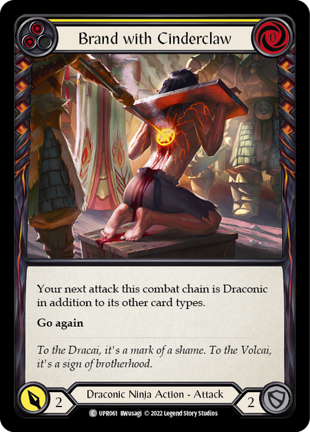 Brand with Cinderclaw (Yellow) (Regular)