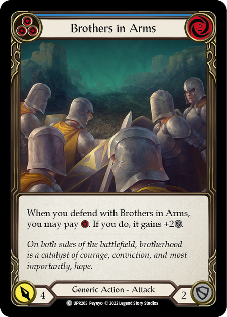 Brothers in Arms (Blue) (Rainbow Foil)