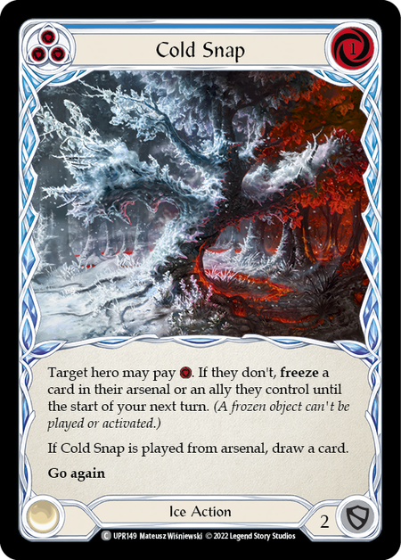 Cold Snap (Blue) (Rainbow Foil)