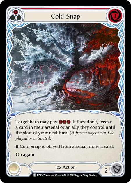 Cold Snap (Red) (Rainbow Foil)
