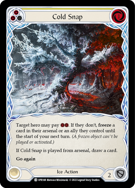 Cold Snap (Yellow) (Rainbow Foil)