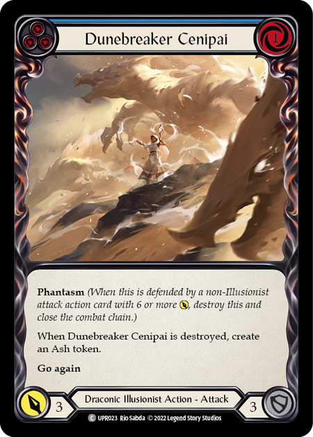 Dunebreaker Cenipai (Blue) (Rainbow Foil)