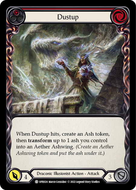 Dustup (Red) (Rainbow Foil)