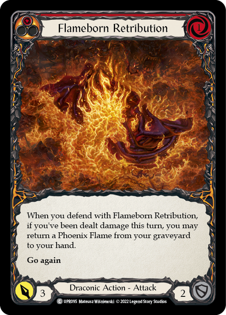 Flameborn Retribution (Rainbow Foil)