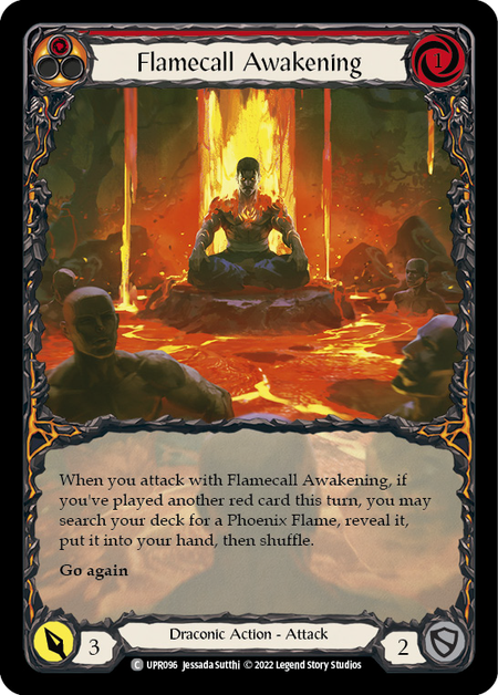 Flamecall Awakening (Extended Art Rainbow Foil)