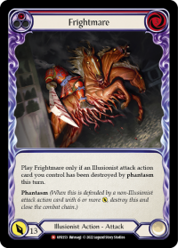 flesh and blood uprising frightmare rainbow foil