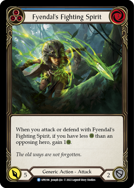 Fyendal's Fighting Spirit (Blue) (Regular)