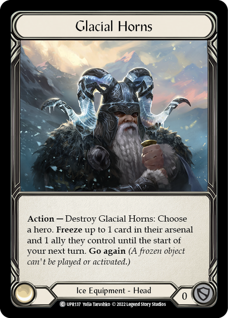 Glacial Horns (Cold Foil)