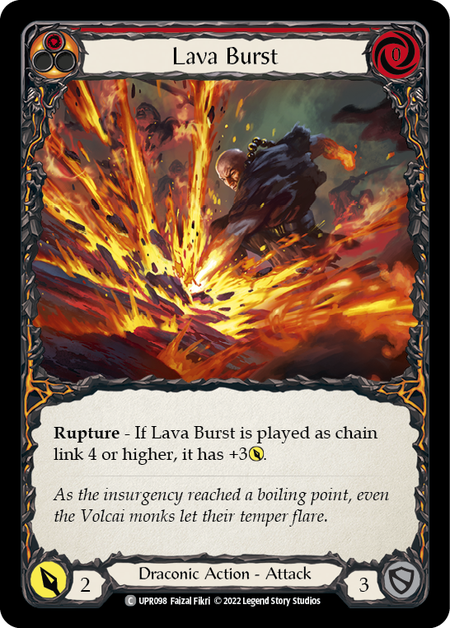 Lava Burst (Rainbow Foil)