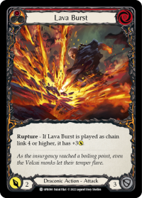 flesh and blood uprising lava burst regular