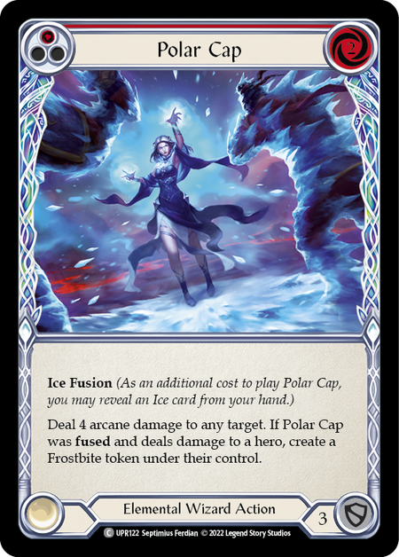 Polar Cap (Red) (Rainbow Foil)