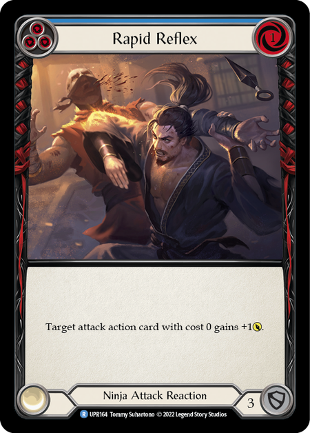 Rapid Reflex (Blue) (Rainbow Foil)