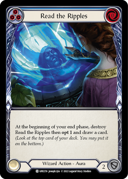Read the Ripples (Blue) (Rainbow Foil)
