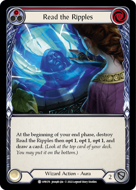 Read the Ripples (Red) (Rainbow Foil)