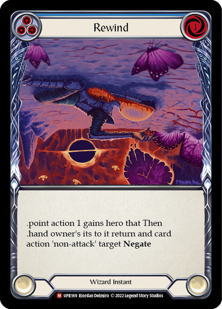 Rewind (Alternate Art Rainbow Foil)