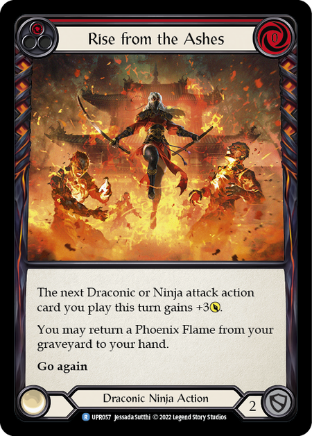 Rise from the Ashes (Red) (Rainbow Foil)