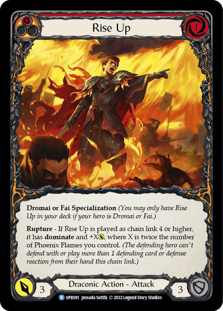Rise Up (Rainbow Foil)