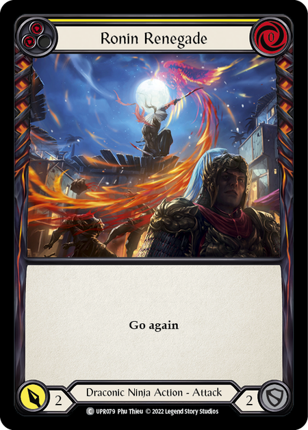 Ronin Renegade (Yellow) (Rainbow Foil)