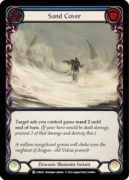 Sand Cover (Blue) (Rainbow Foil)