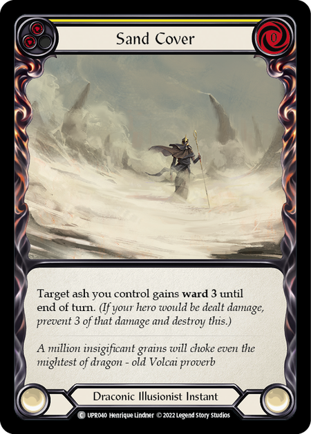 Sand Cover (Yellow) (Rainbow Foil)