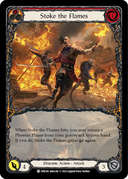 Stoke the Flames (Extended Art Rainbow Foil)