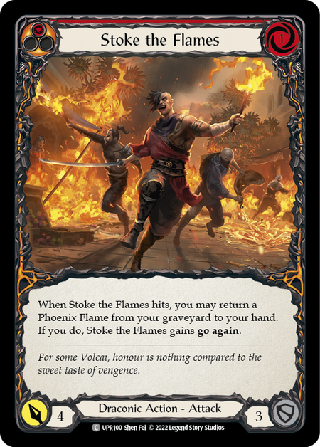 Stoke the Flames (Rainbow Foil)