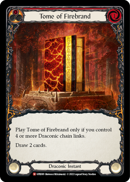 Tome of Firebrand (Rainbow Foil)