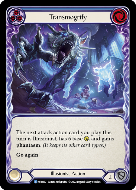 Transmogrify (Blue) (Rainbow Foil)