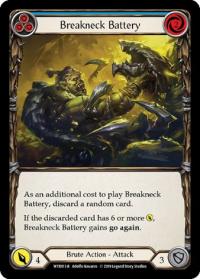 flesh and blood welcome to rathe alpha print breakneck battery blue wtr 1st edition