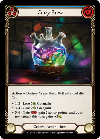 Crazy Brew - WTR - 1st edition Foil