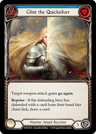 Glint the Quicksilver - WTR - 1st edition Foil