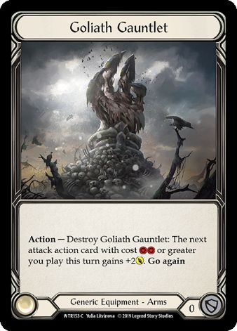 Goliath Gauntlet - WTR - 1st edition Foil