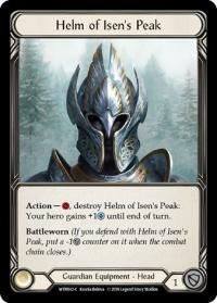 flesh and blood welcome to rathe alpha print helm of isen s peak wtr 1st edition foil