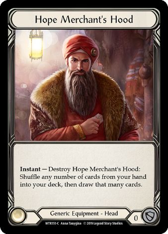 Hope Merchant's Hood - WTR - 1st edition Foil