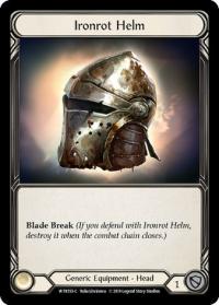 flesh and blood welcome to rathe alpha print ironrot helm wtr 1st edition foil