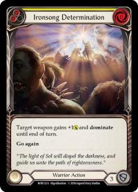 flesh and blood welcome to rathe alpha print ironsong determination wtr 1st edition foil