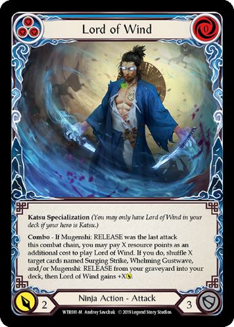 Lord of Wind - WTR 1st edition